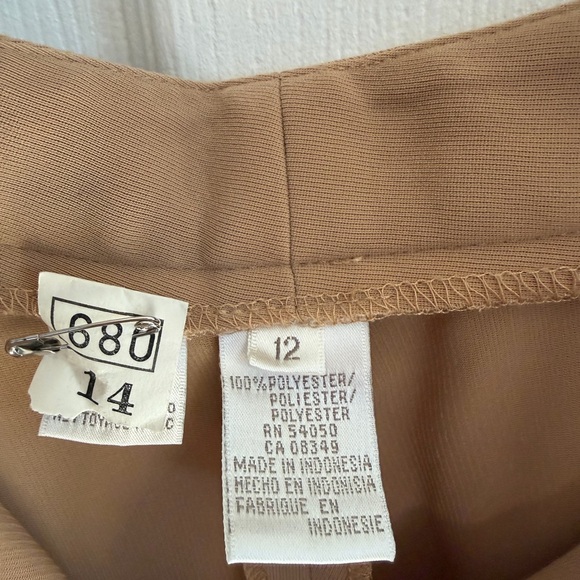 Jones New York Tan Pantsuit - Picture 6 of 7